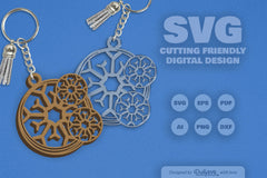 Snowflake SVG Bundle for Crafts - CraftNest - Digital Crafting and Art