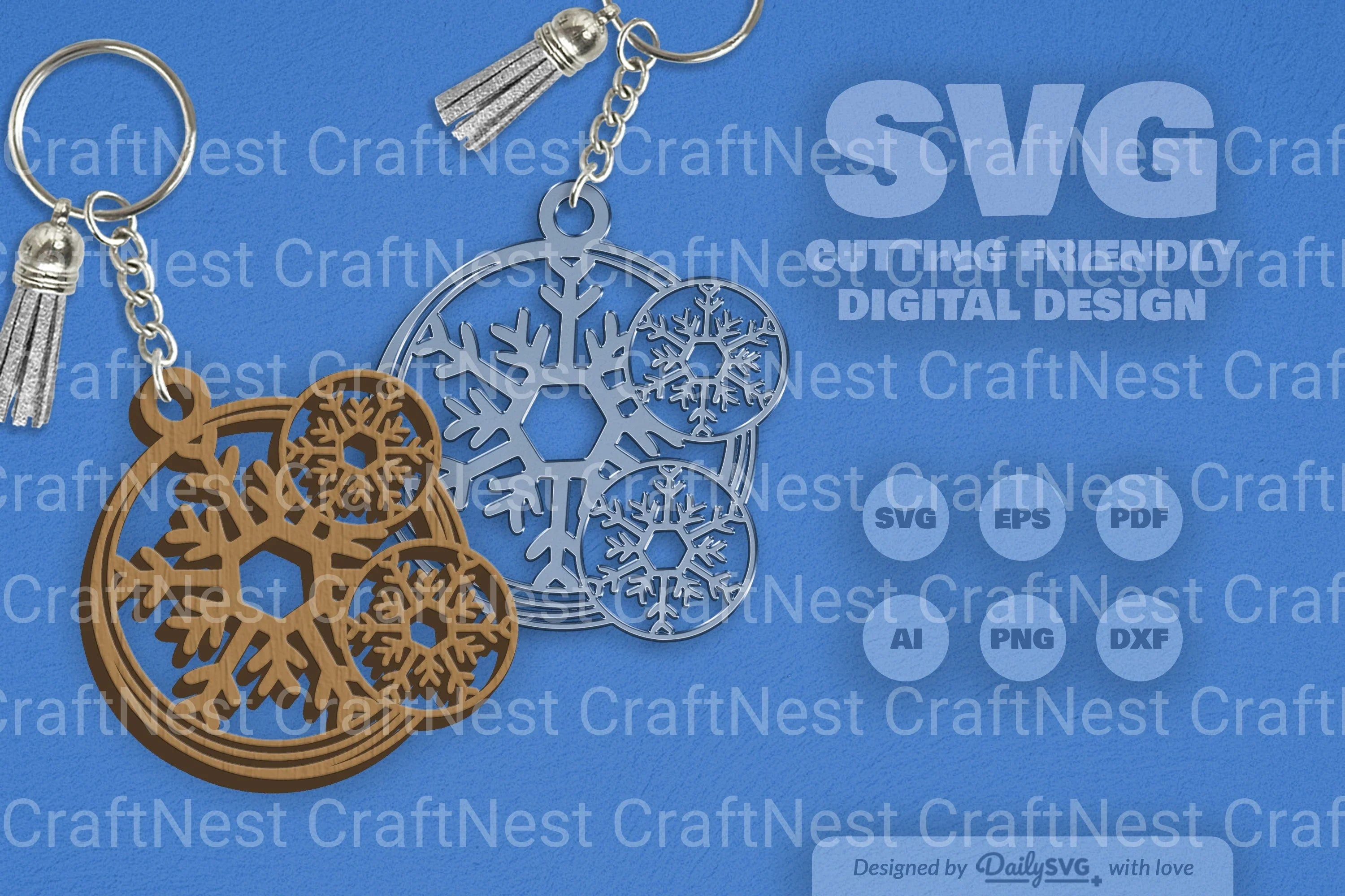 SVG Snowflake SVG Bundle Collection