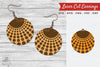 Round Laser Cut Earrings SVG Bundle