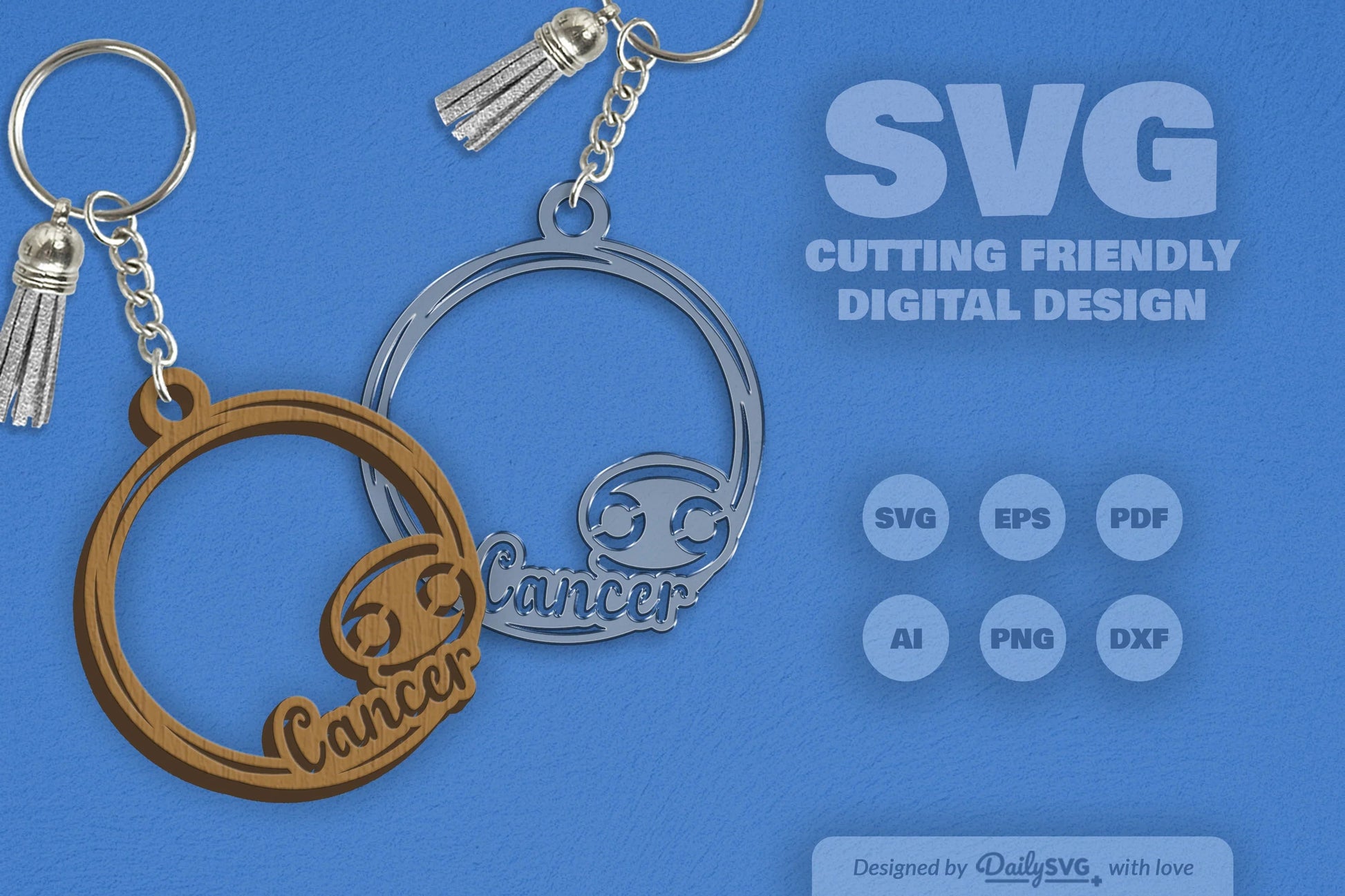 Zodiac Cancer SVG Bundle - CraftNest - Digital Crafting and Art