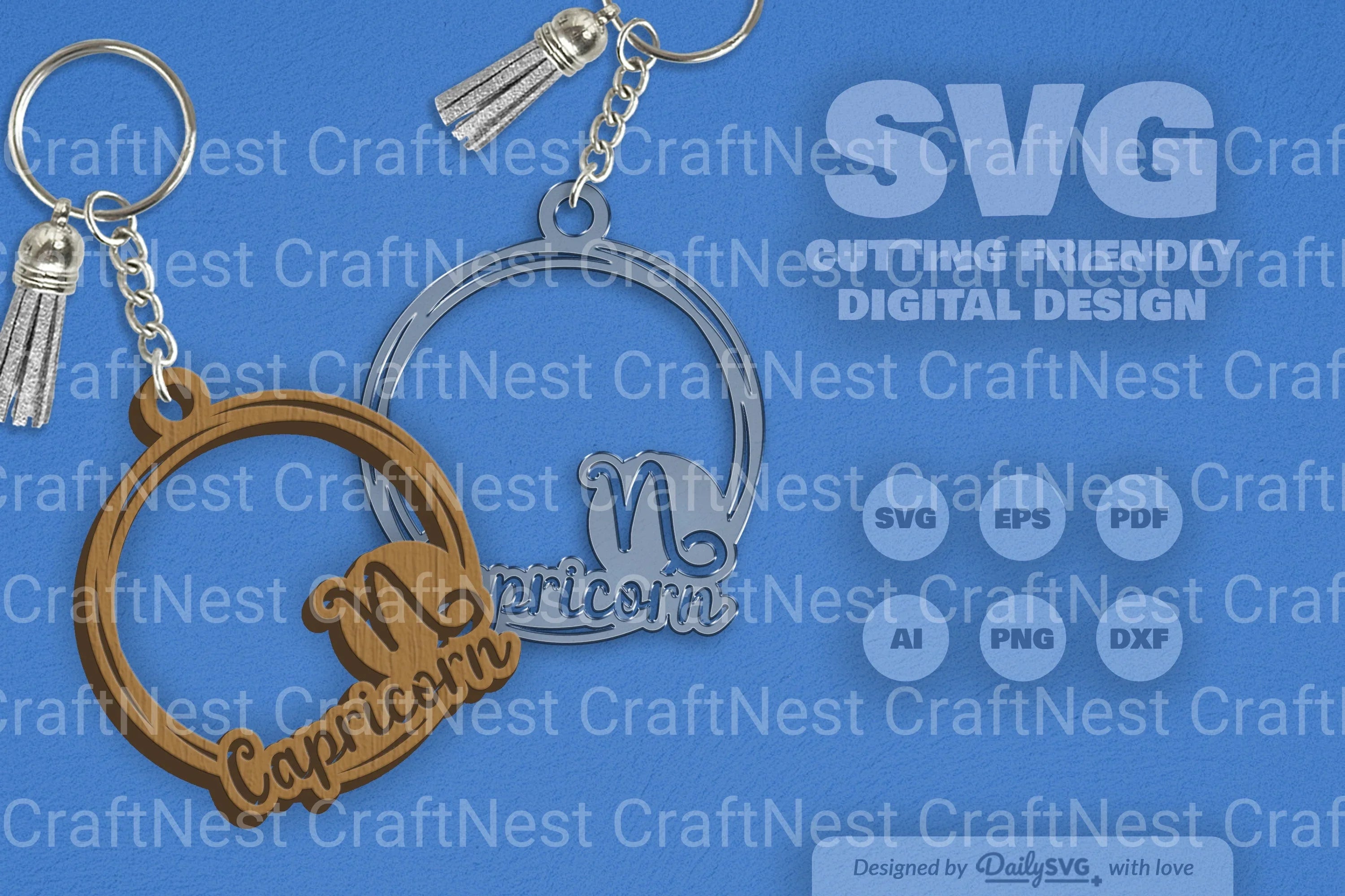 Capricorn Zodiac SVG Bundle