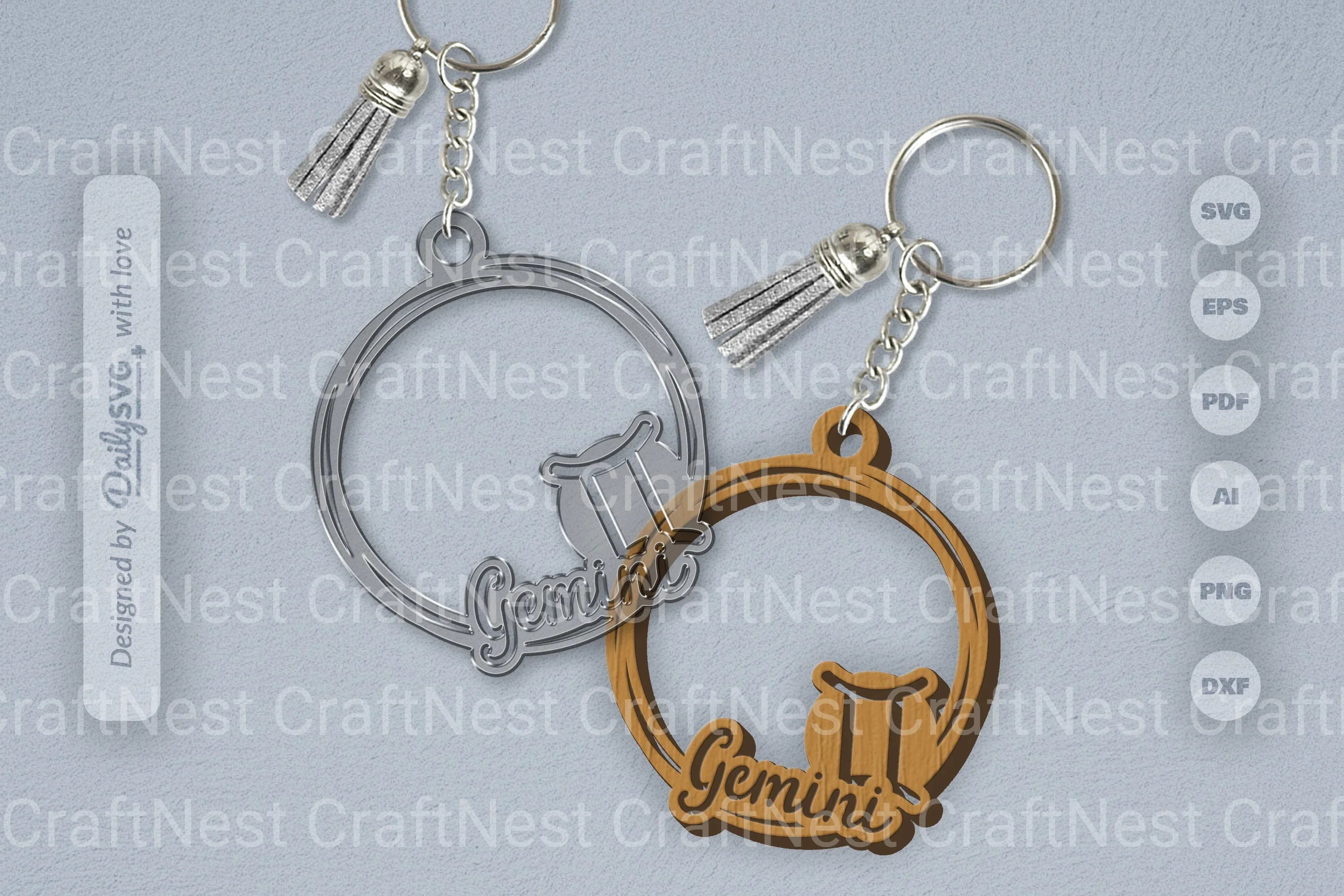 Gemini Zodiac SVG Bundle