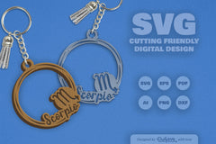 Scorpio Zodiac SVG Bundle 1 - CraftNest - Digital Crafting and Art