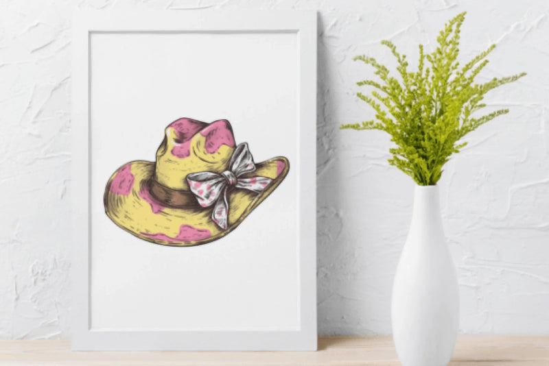 Chic Rustic Cowgirl Hats Clipart Bundle - CraftNest - Digital Crafting and Art