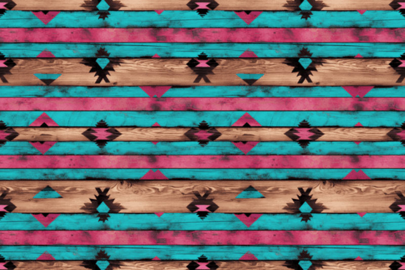 Vintage Pink & Teal Wood Antique Backgrounds - CraftNest - Digital Crafting and Art