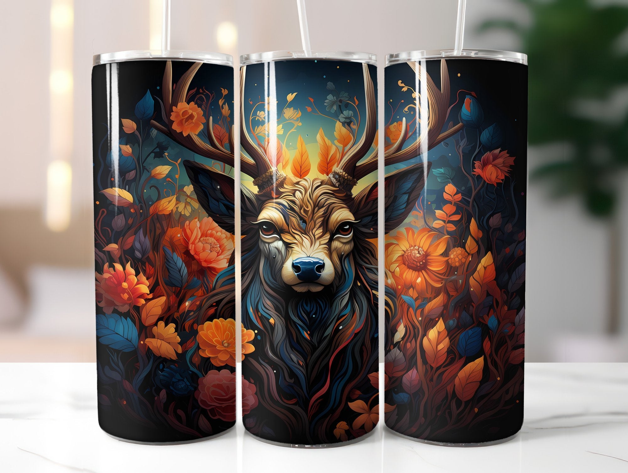 Fall Wildlife Tumbler Wrap - CraftNest