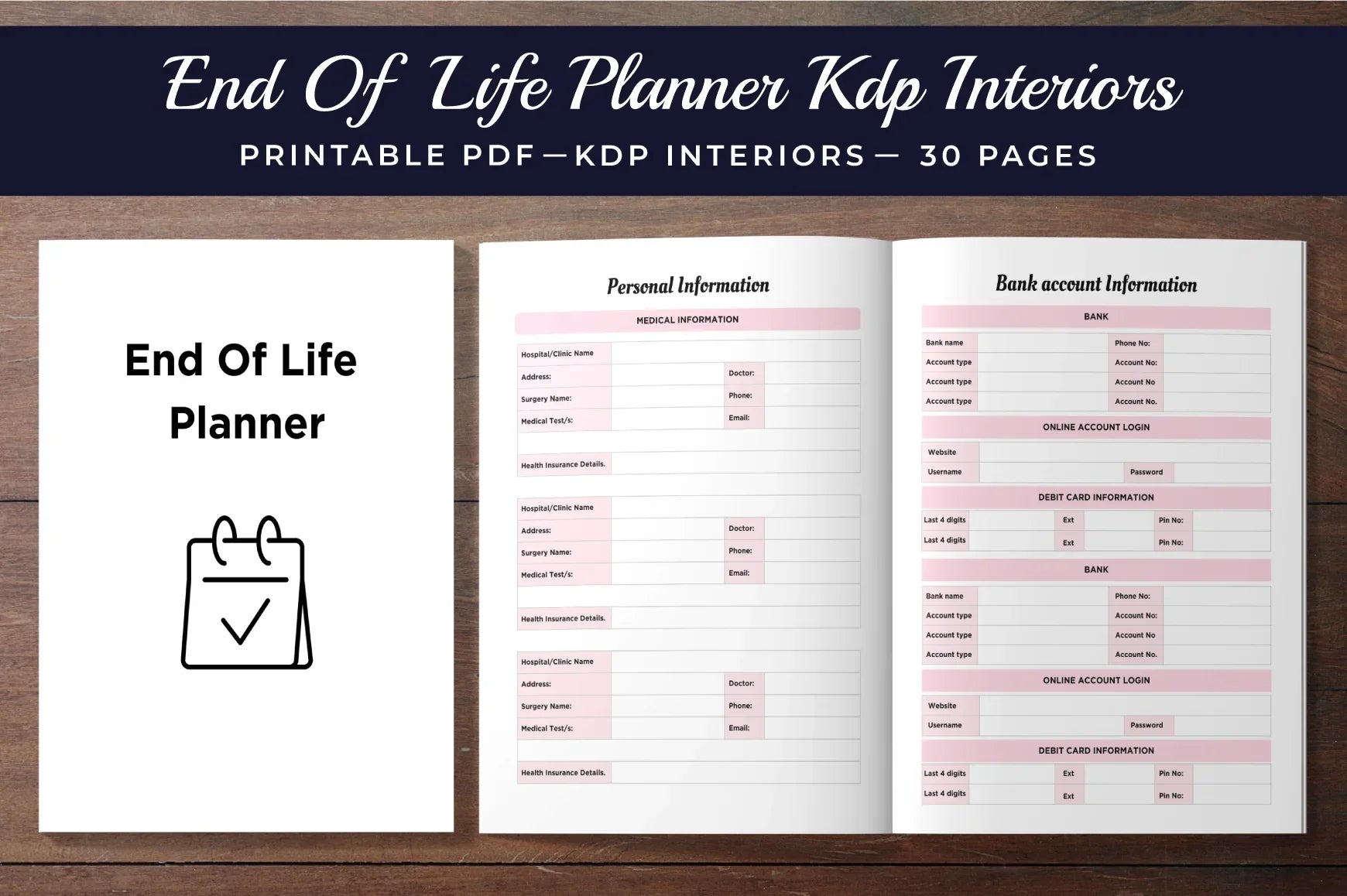 End of Life Planner - CraftNest - Digital Crafting and Art