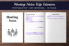 Meeting Notes Planner