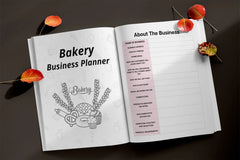 Bakery Business Planner  Bundle - CraftNest - Digital Crafting and Art