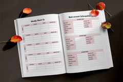 Finance Planner from 100 Planner - Printable Bundle - CraftNest - Digital Crafting and Art