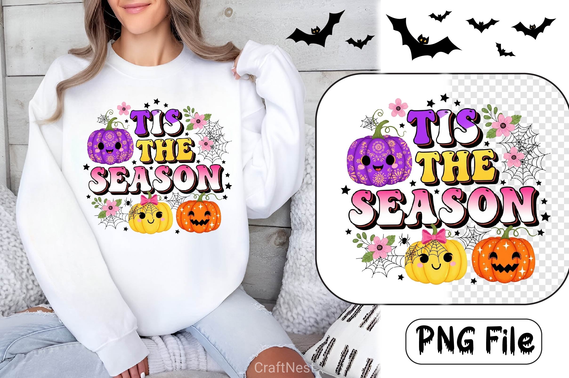 Groovy Halloween Clipart Bundle 3