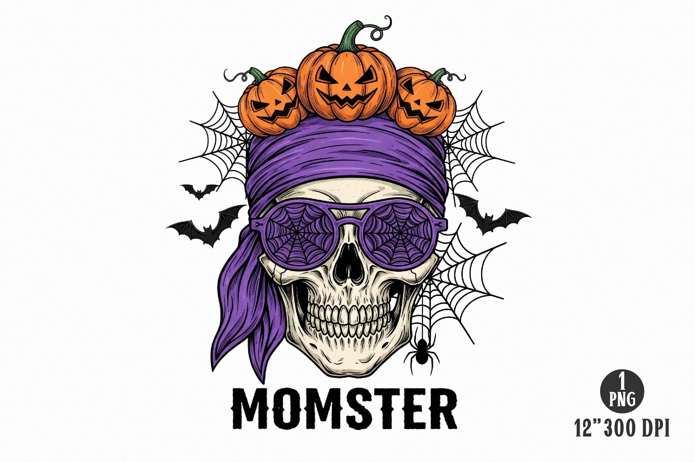 Skeleton Halloween Quote Clipart Bundle 14