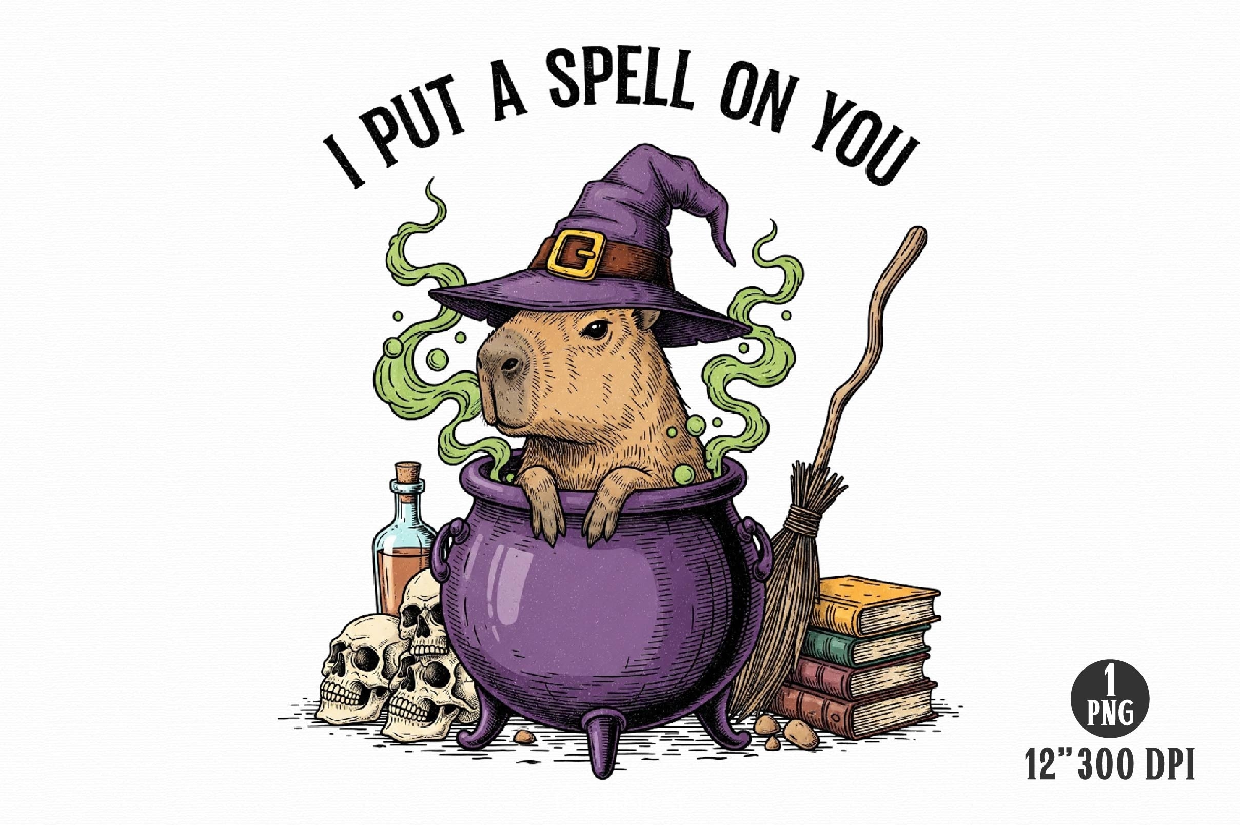 Halloween Capybara Clipart Bundle 7
