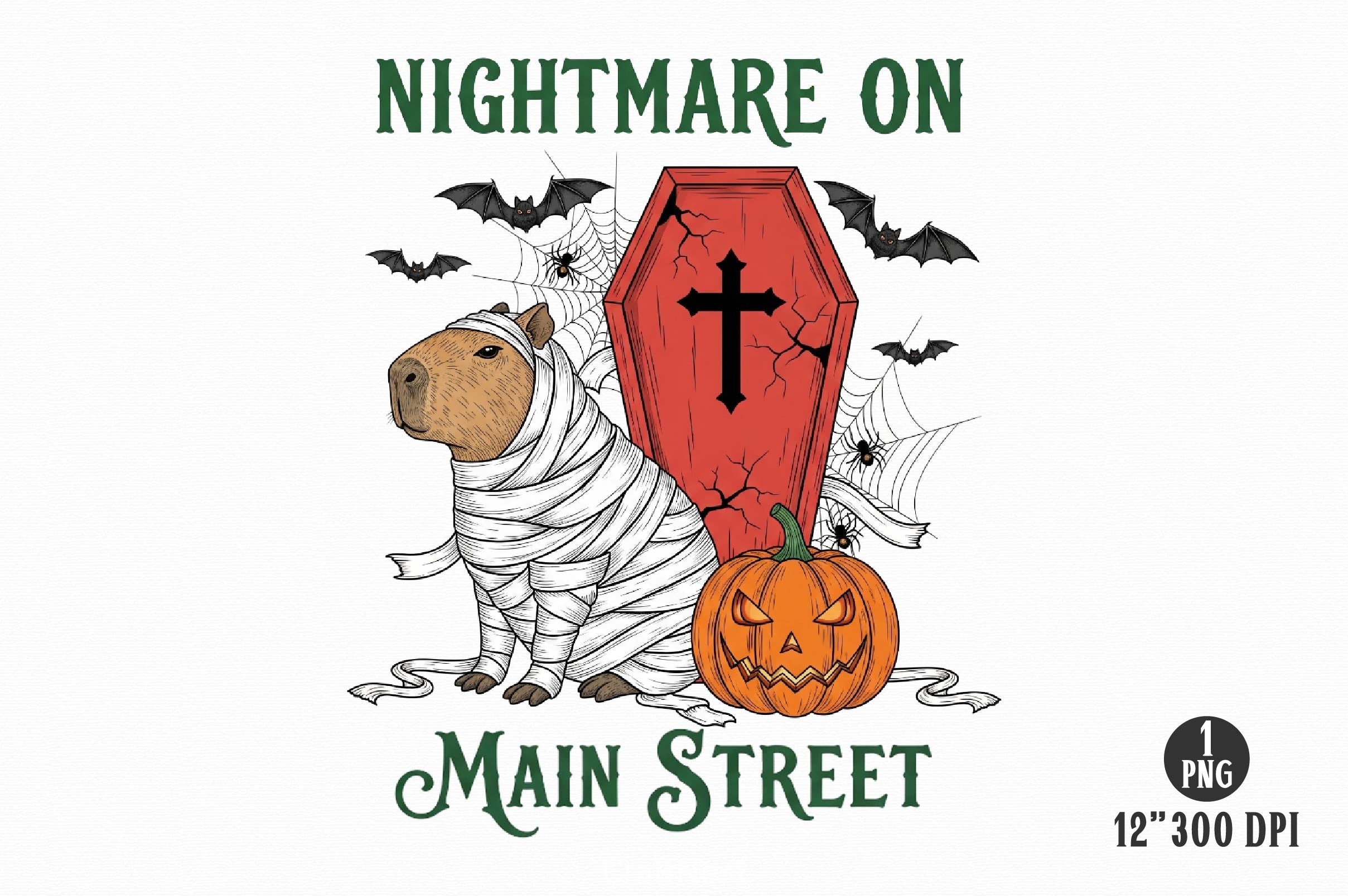 Halloween Capybara Clipart Bundle 6