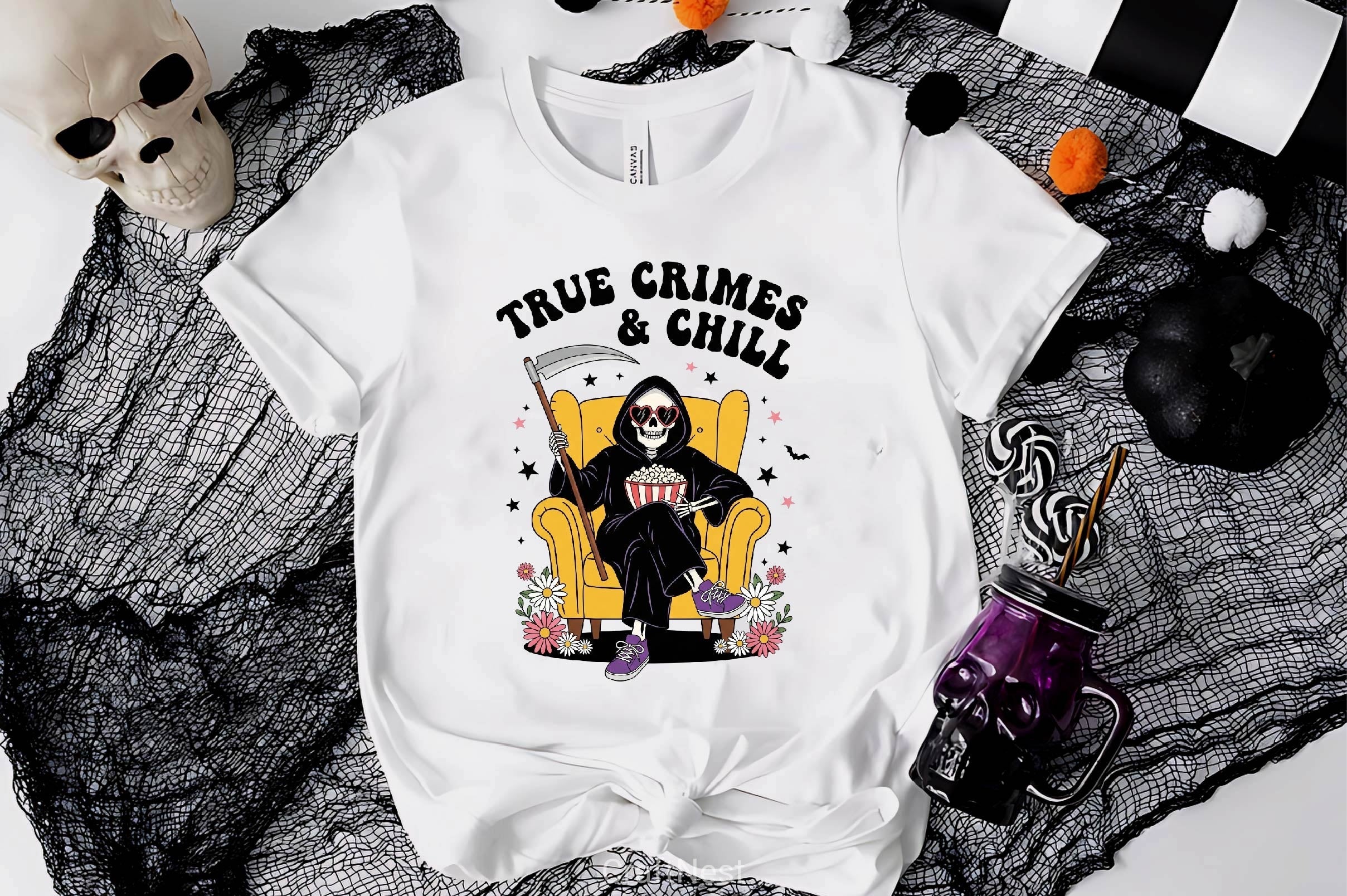 Groovy Halloween Clipart Bundle 22