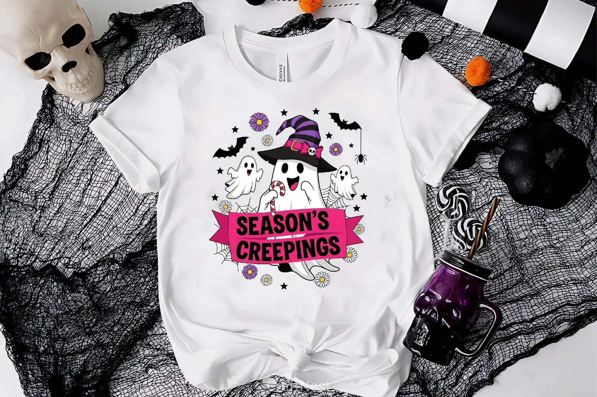 Groovy Halloween Clipart Bundle 10 - CraftNest - Digital Crafting and Art