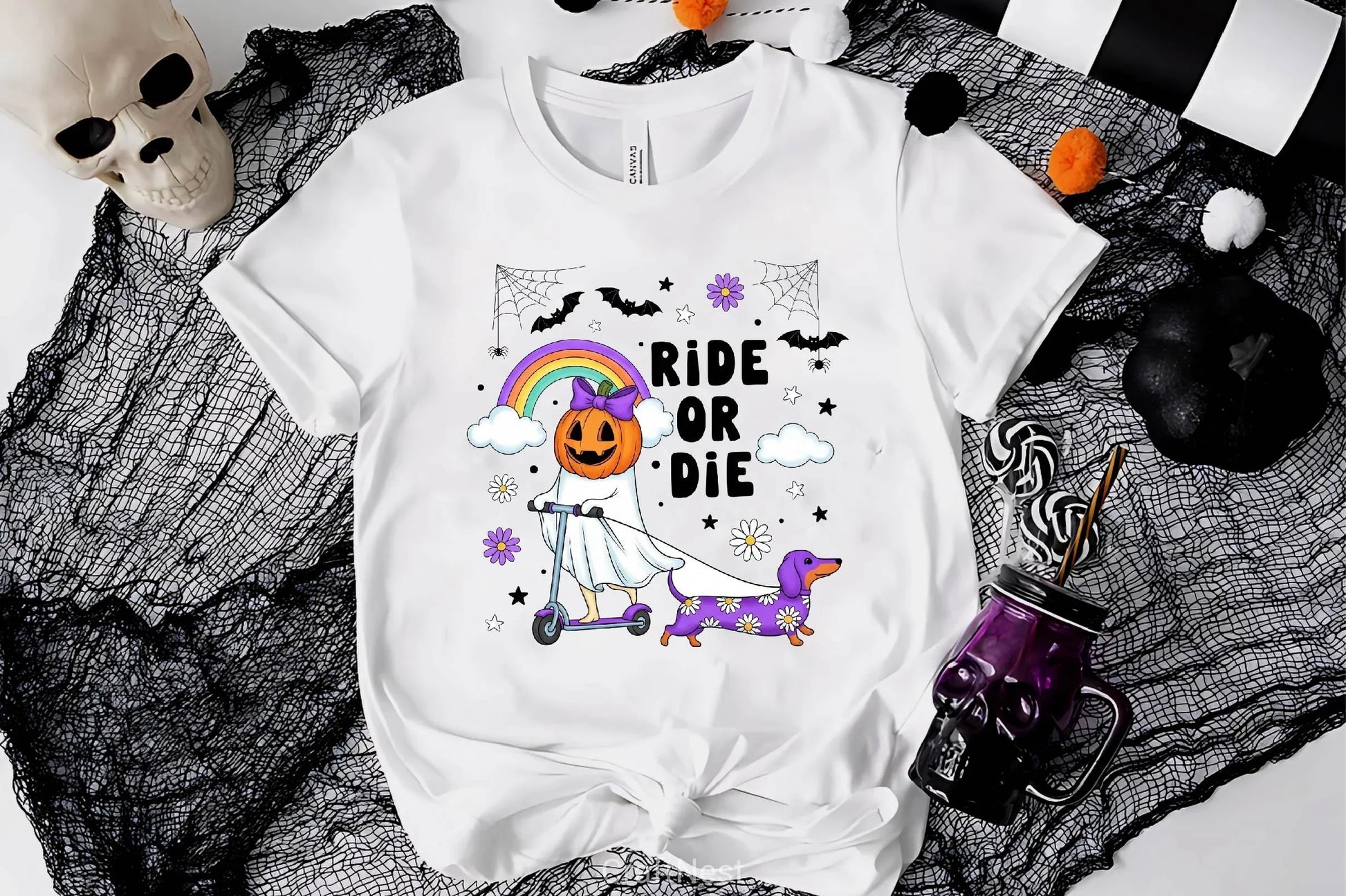 Groovy Halloween Clipart Bundle 12 - CraftNest - Digital Crafting and Art