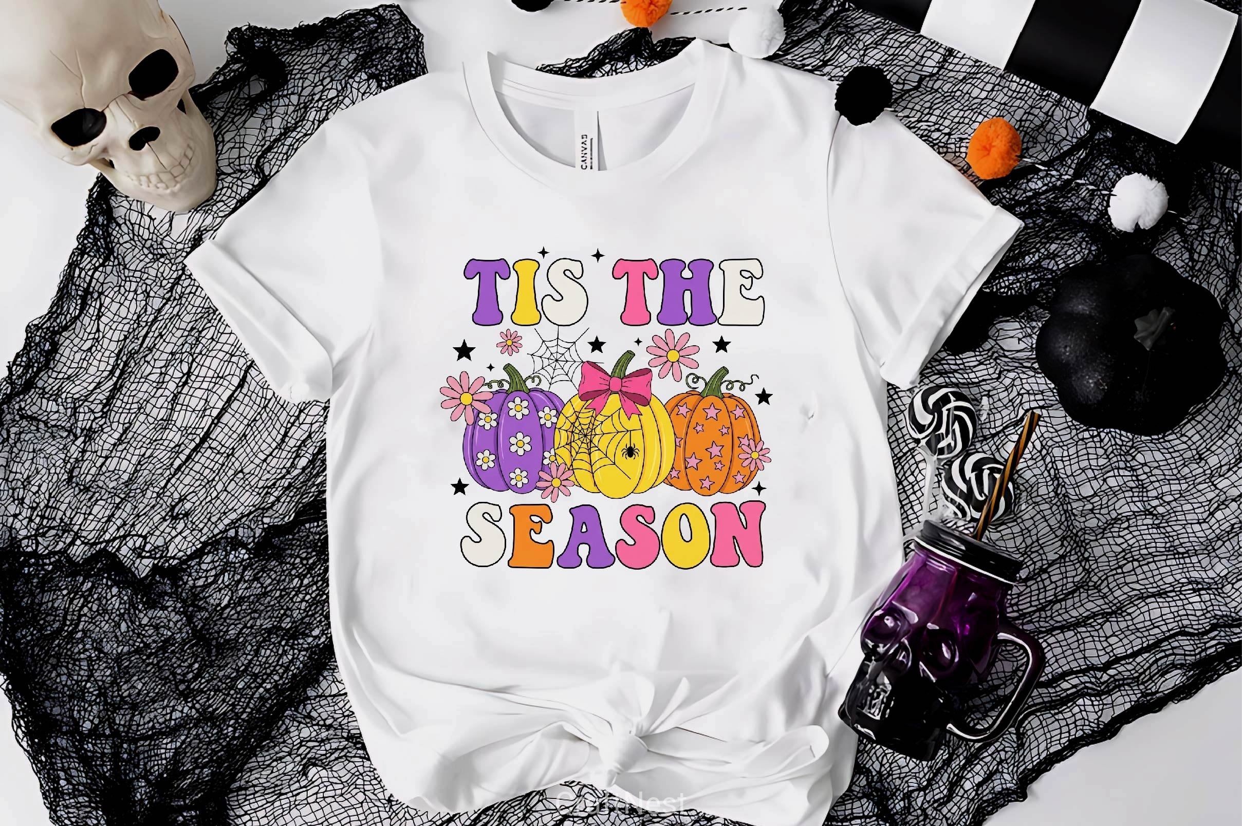 Groovy Halloween Clipart Bundle 8