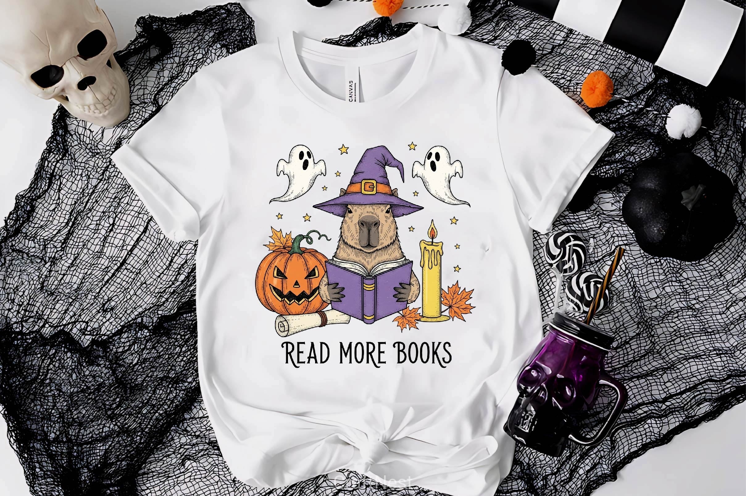 Halloween Capybara Clipart Bundle 3