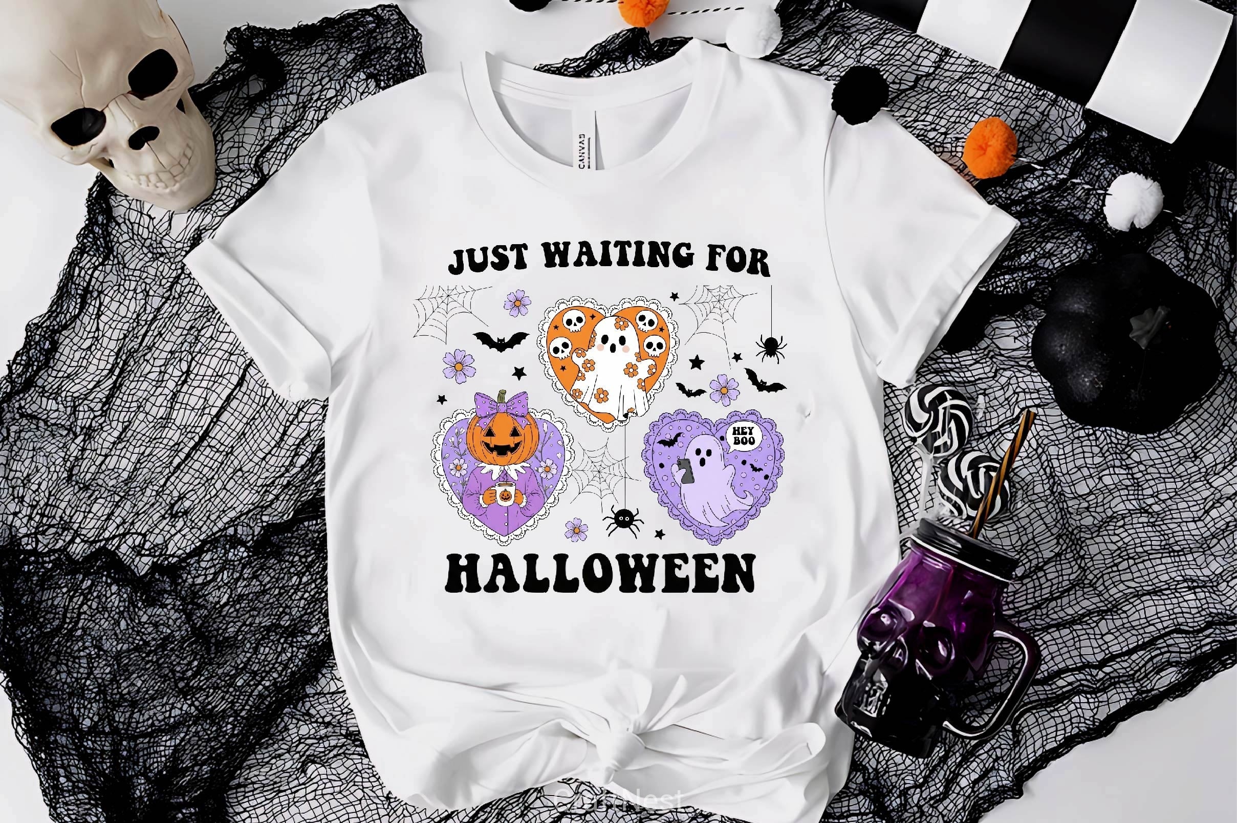 Groovy Halloween Clipart Bundle 5