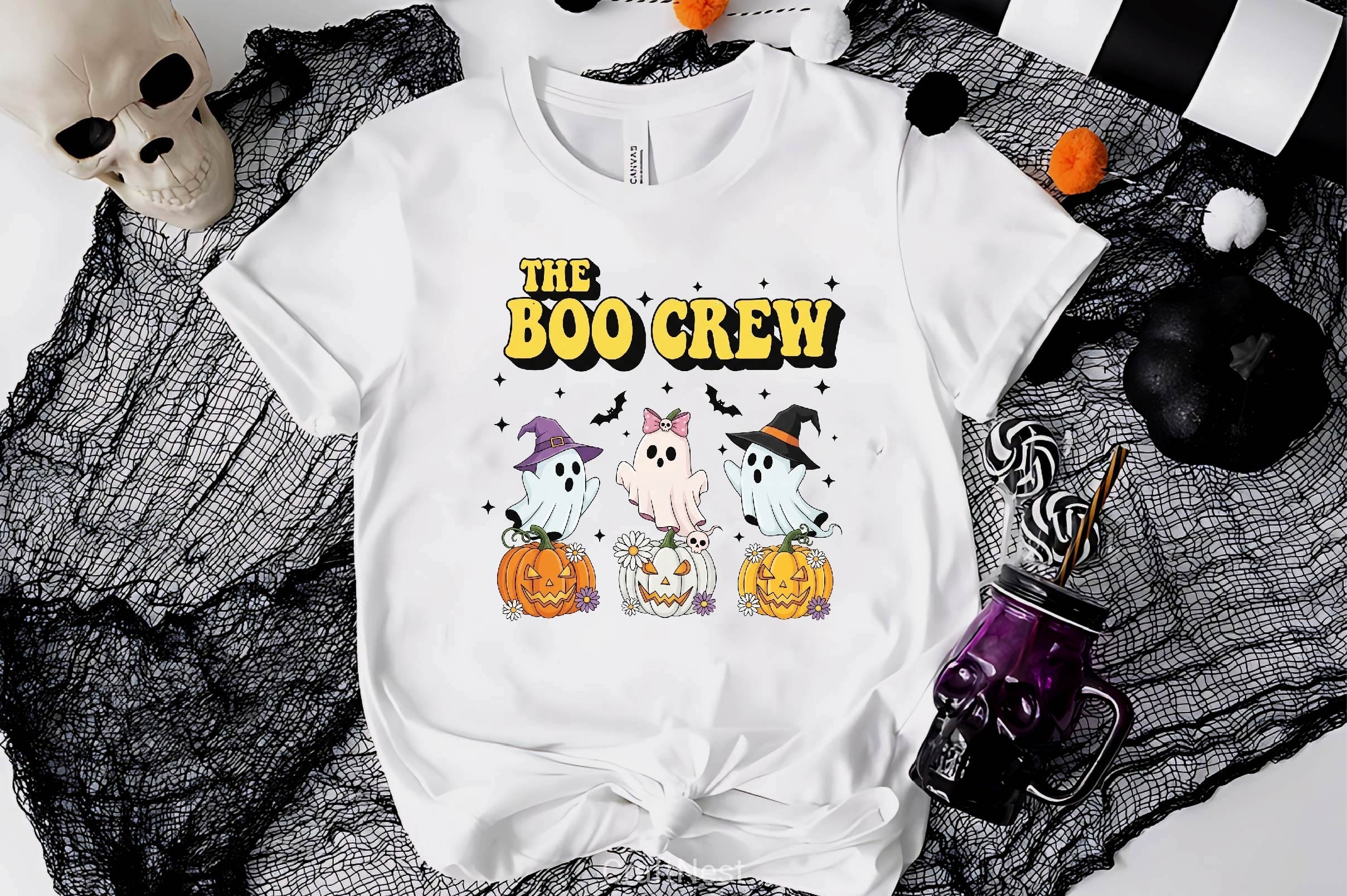 Groovy Halloween Clipart Bundle 17