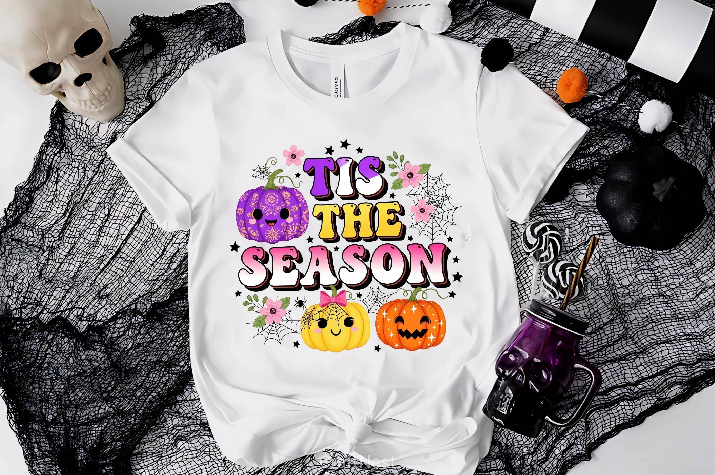 Groovy Halloween Clipart Bundle 3