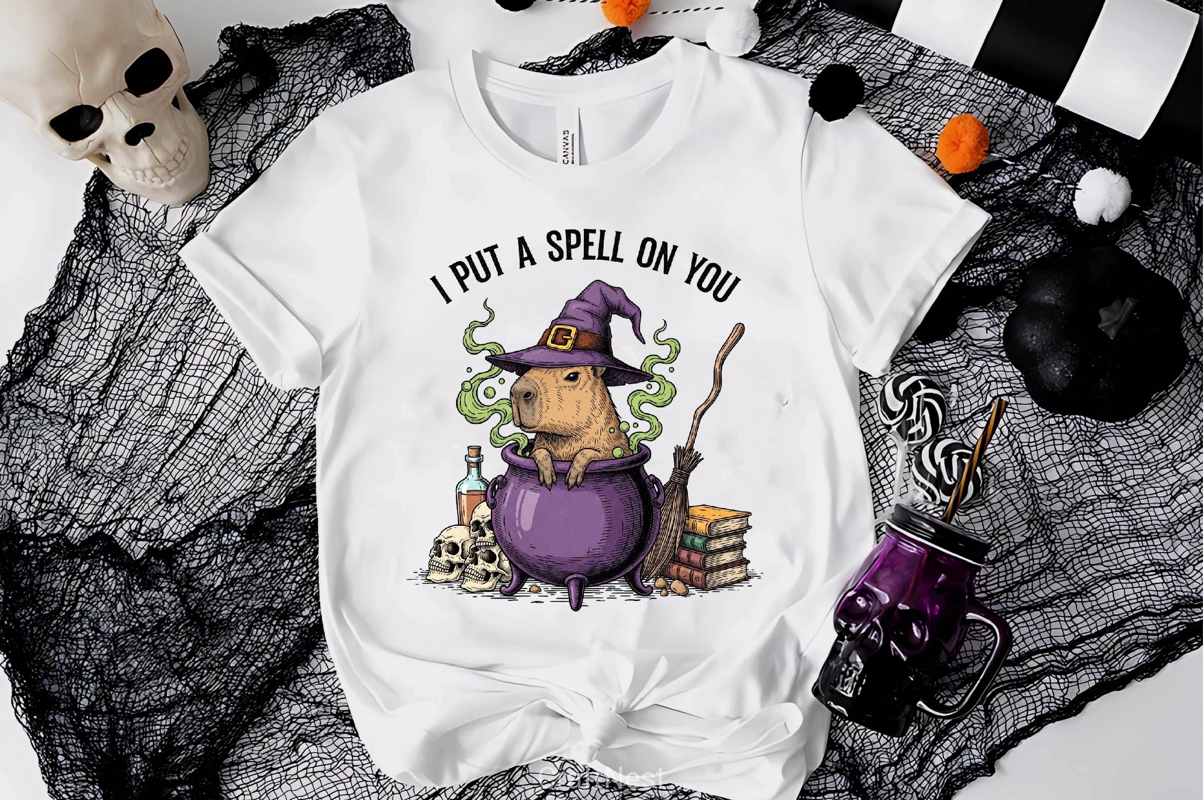 Halloween Capybara Clipart Bundle 7
