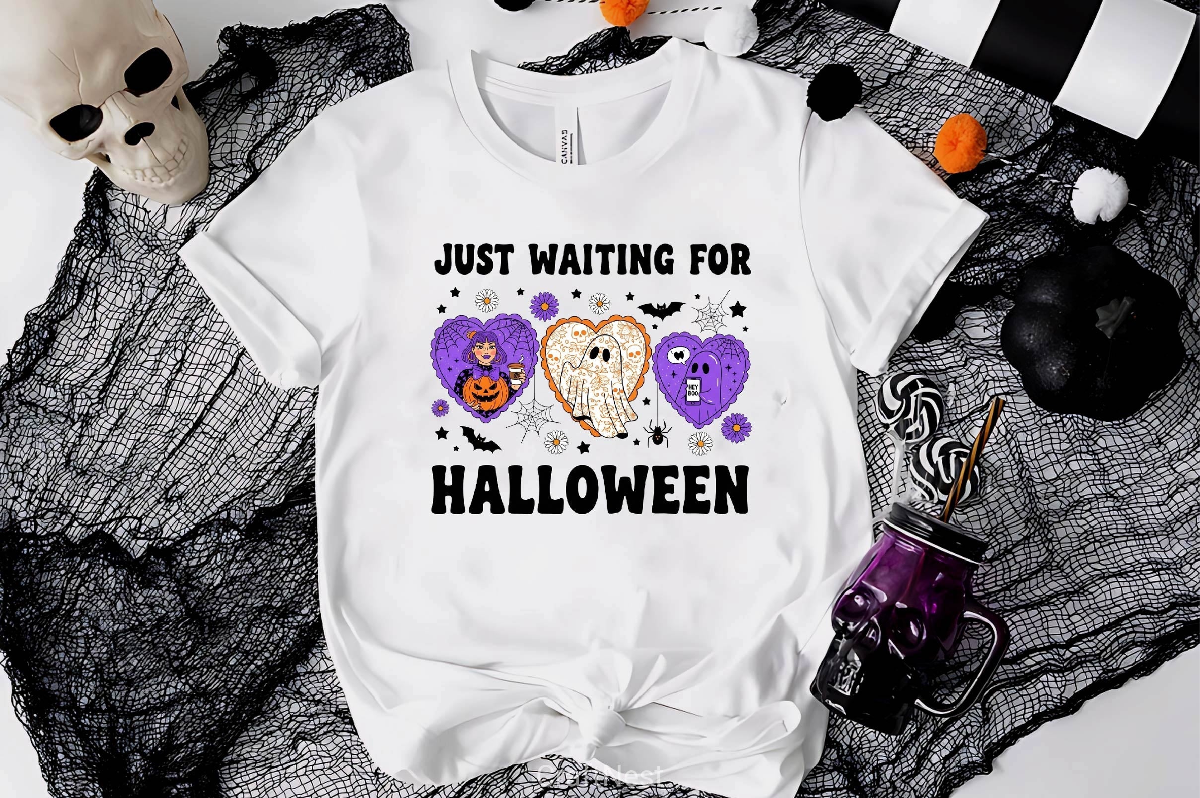 Groovy Halloween Clipart Bundle 21