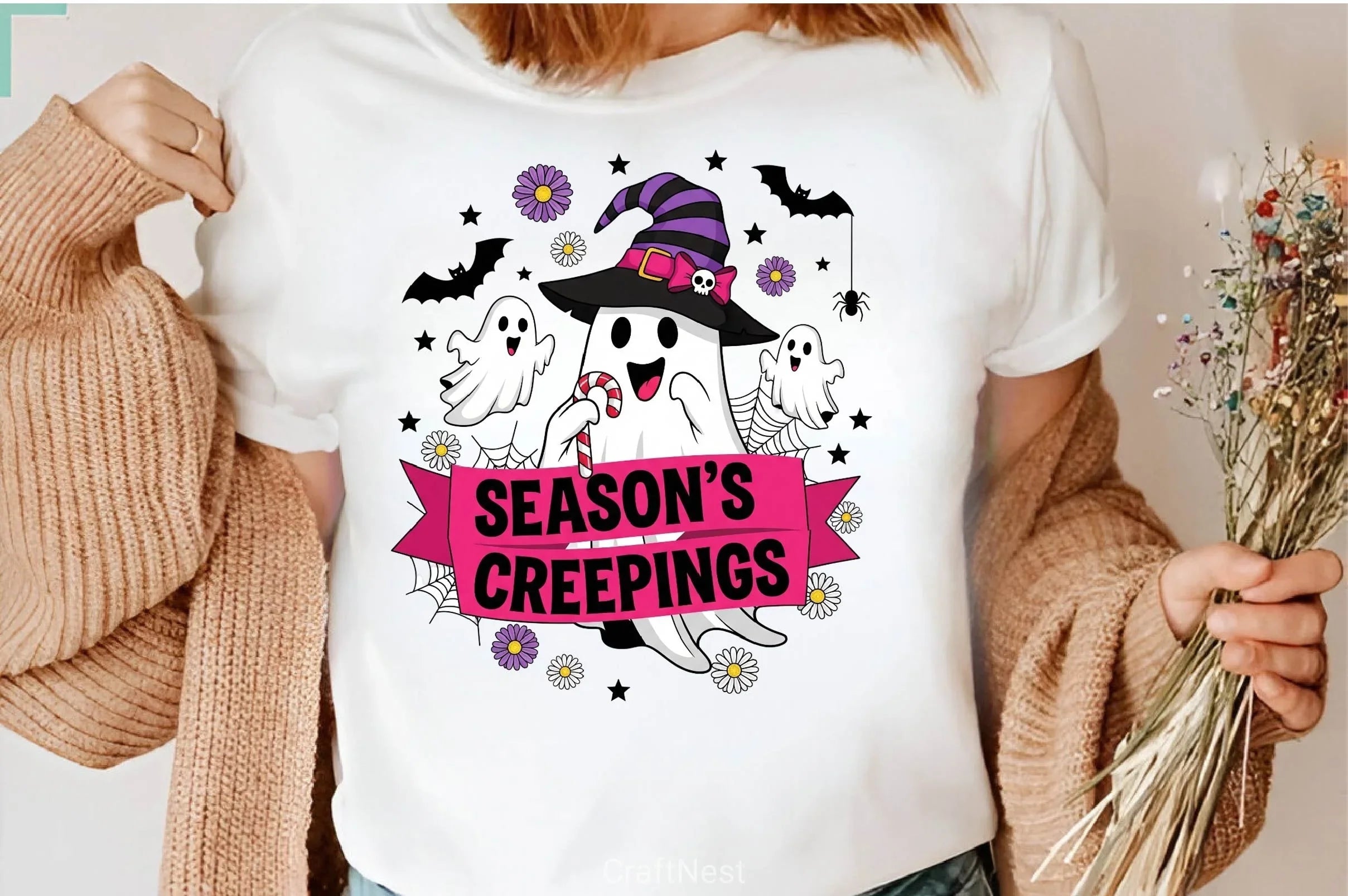 Groovy Halloween Clipart Bundle 10 - CraftNest - Digital Crafting and Art