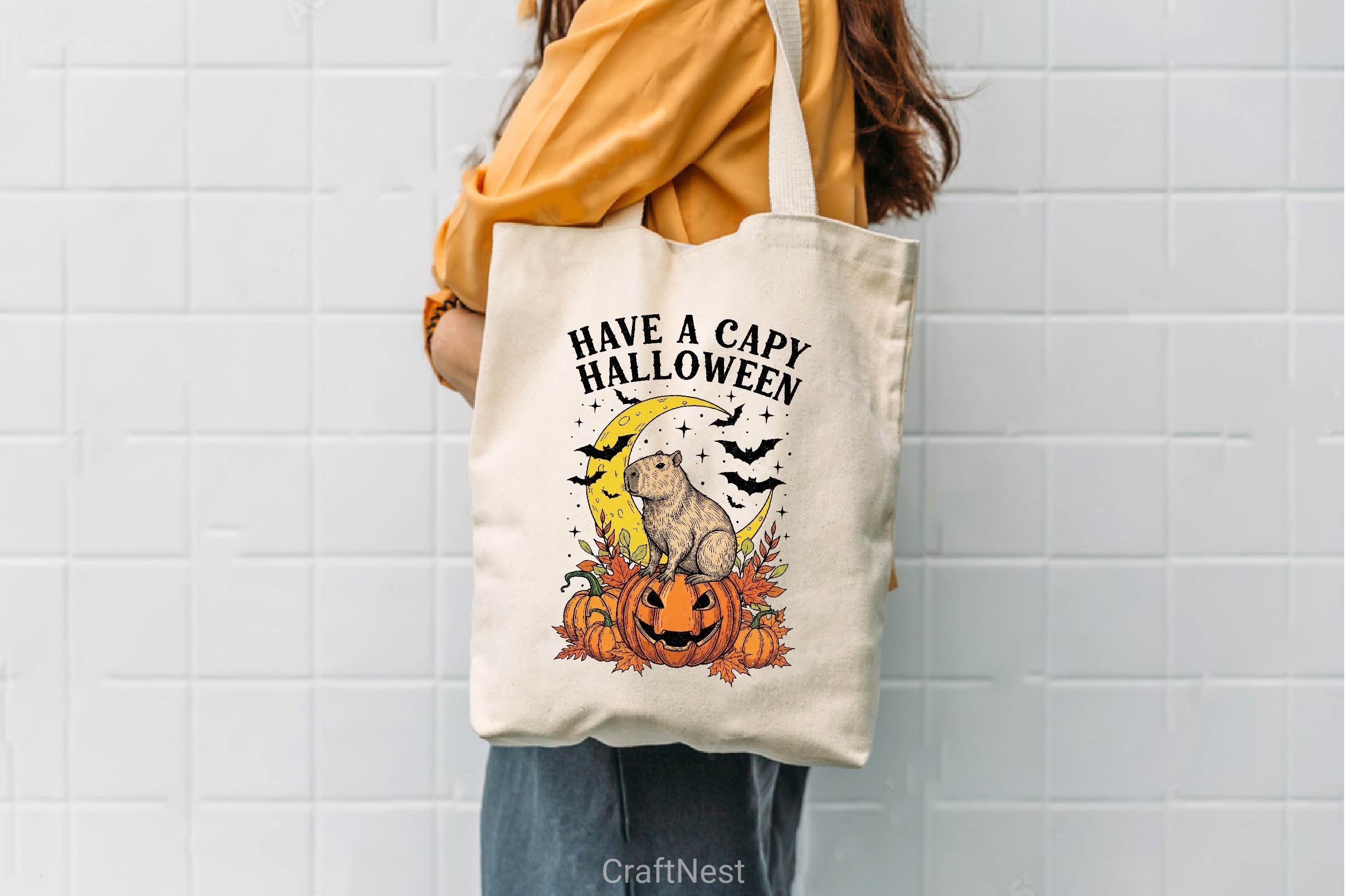 Halloween Capybara Clipart Bundle 15
