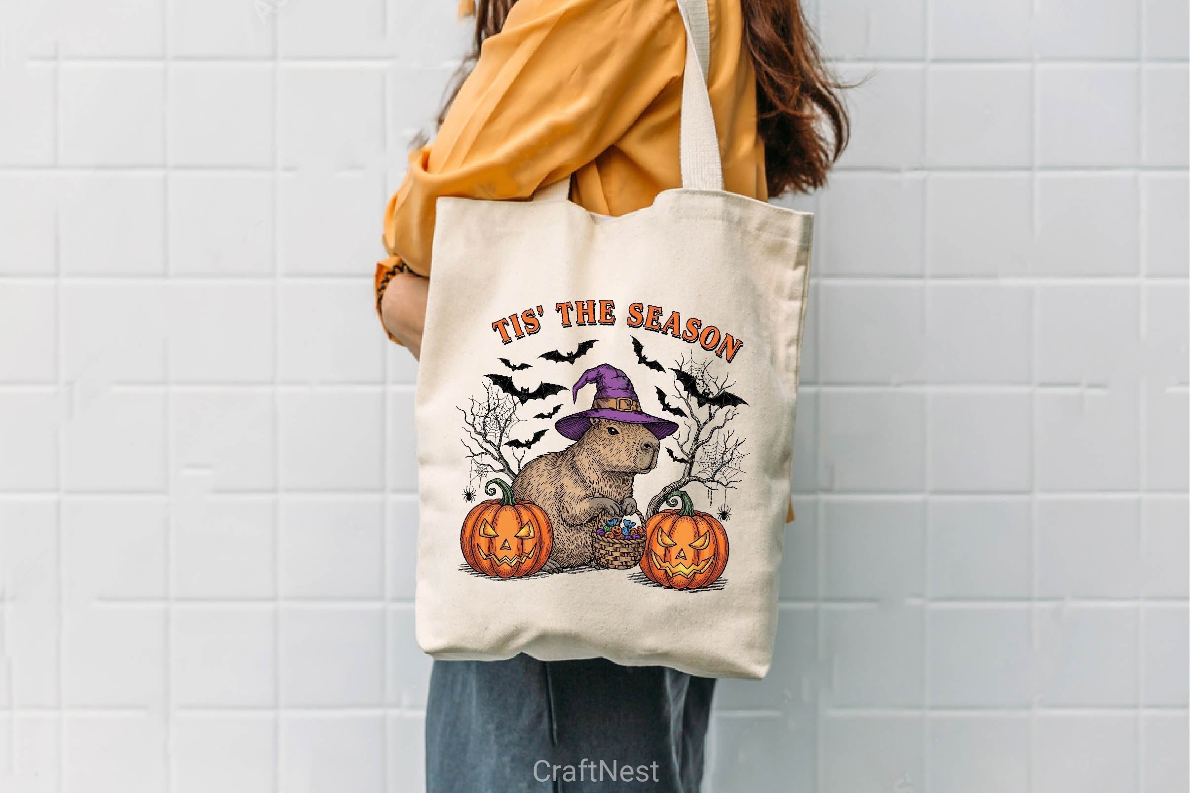 Halloween Capybara Clipart Bundle 11