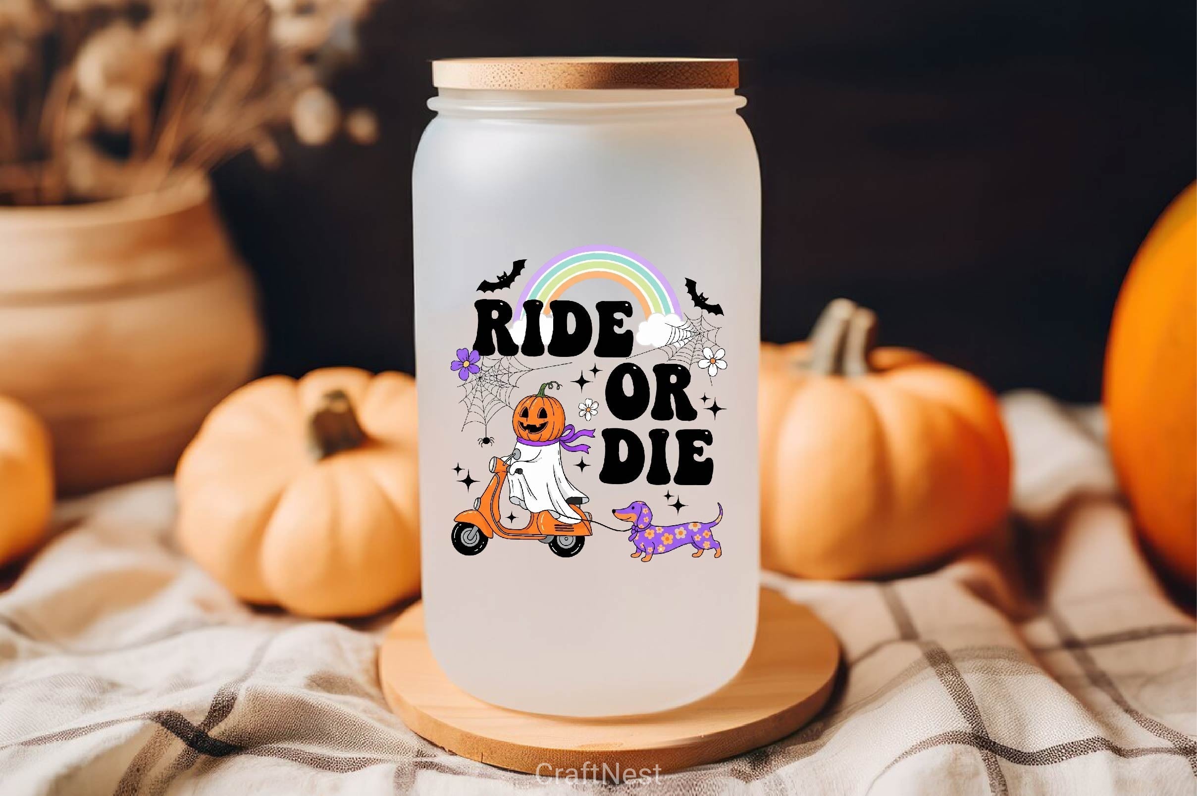 Groovy Halloween Clipart Bundle 11