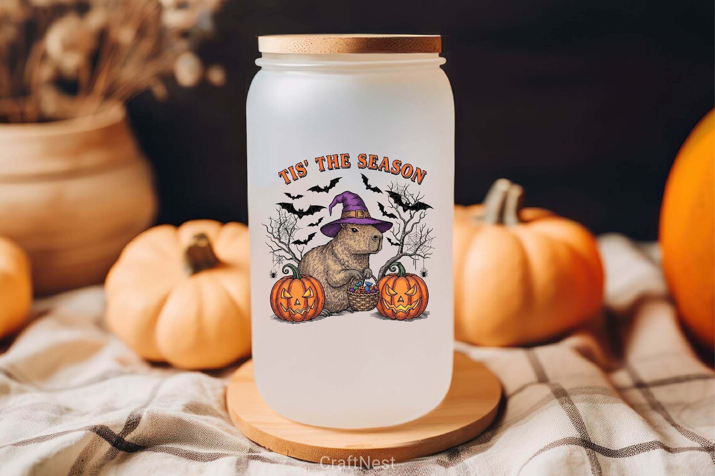 Halloween Capybara Clipart Bundle 11
