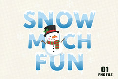 Snowman Clipart Bundle: Snow Much Fun - CraftNest - Digital Crafting and Art