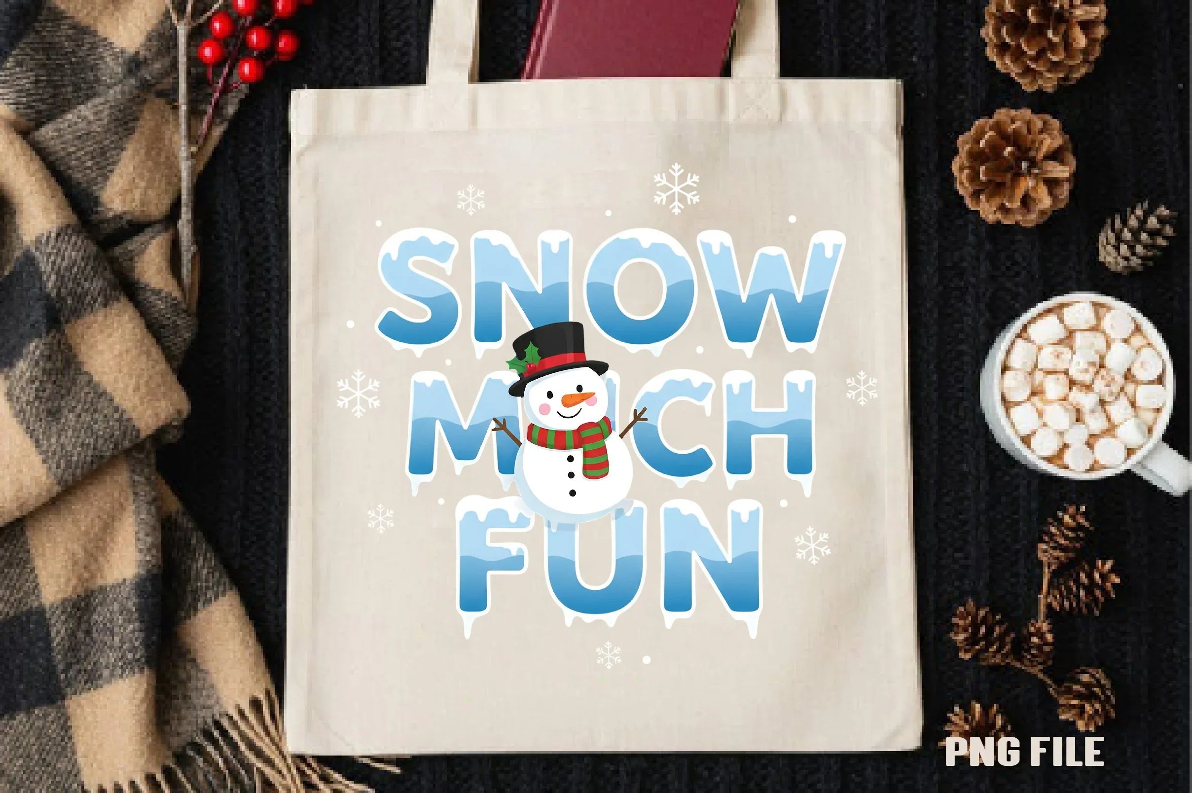 Snowman Clipart Bundle: Snow Much Fun - CraftNest - Digital Crafting and Art