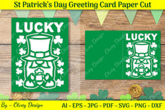 St. Patrick's Day Card SVG Bundle 1 - CraftNest - Digital Crafting and Art