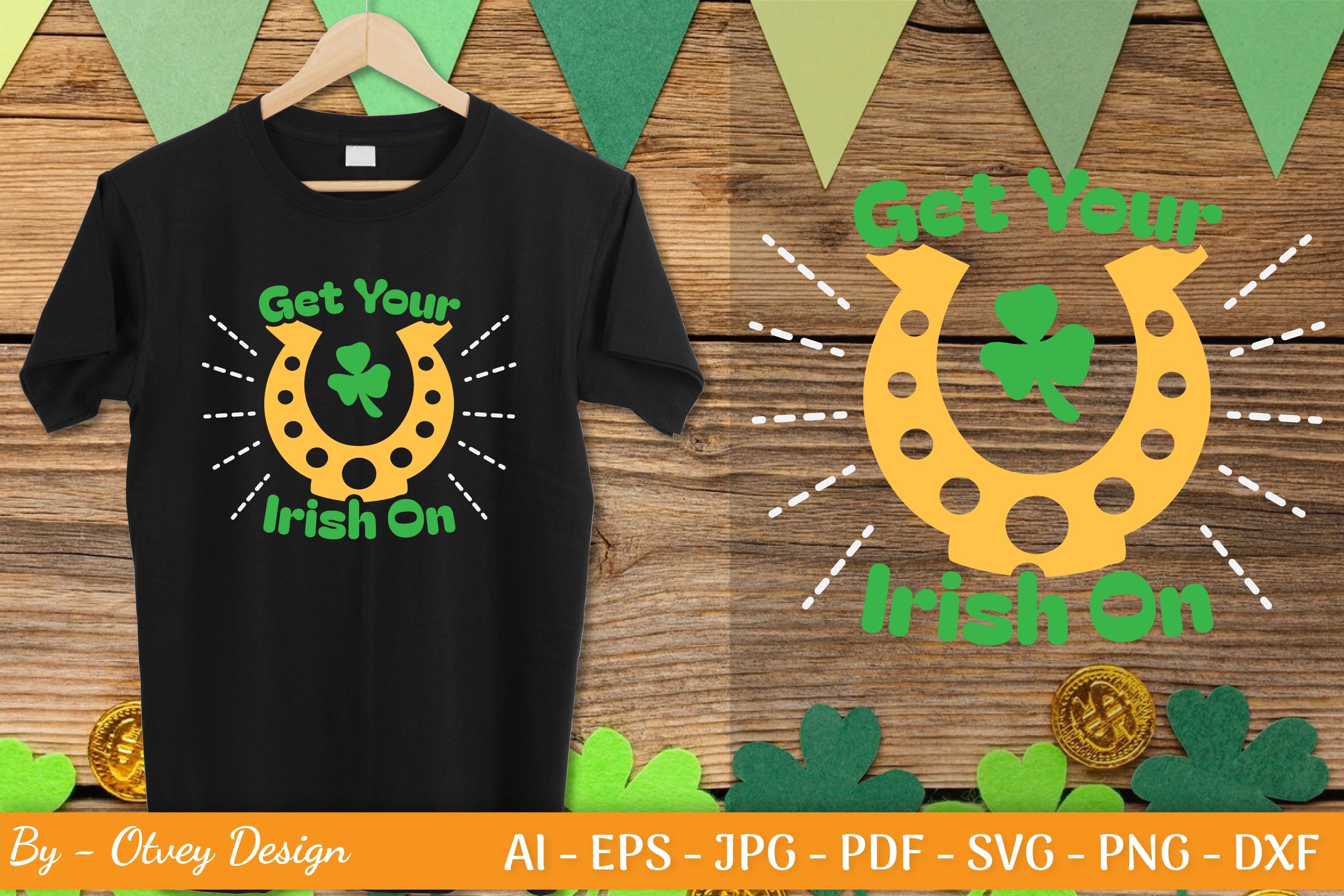 St Patrick's Day Typography SVG Bundle 1 - CraftNest - Digital Crafting and Art