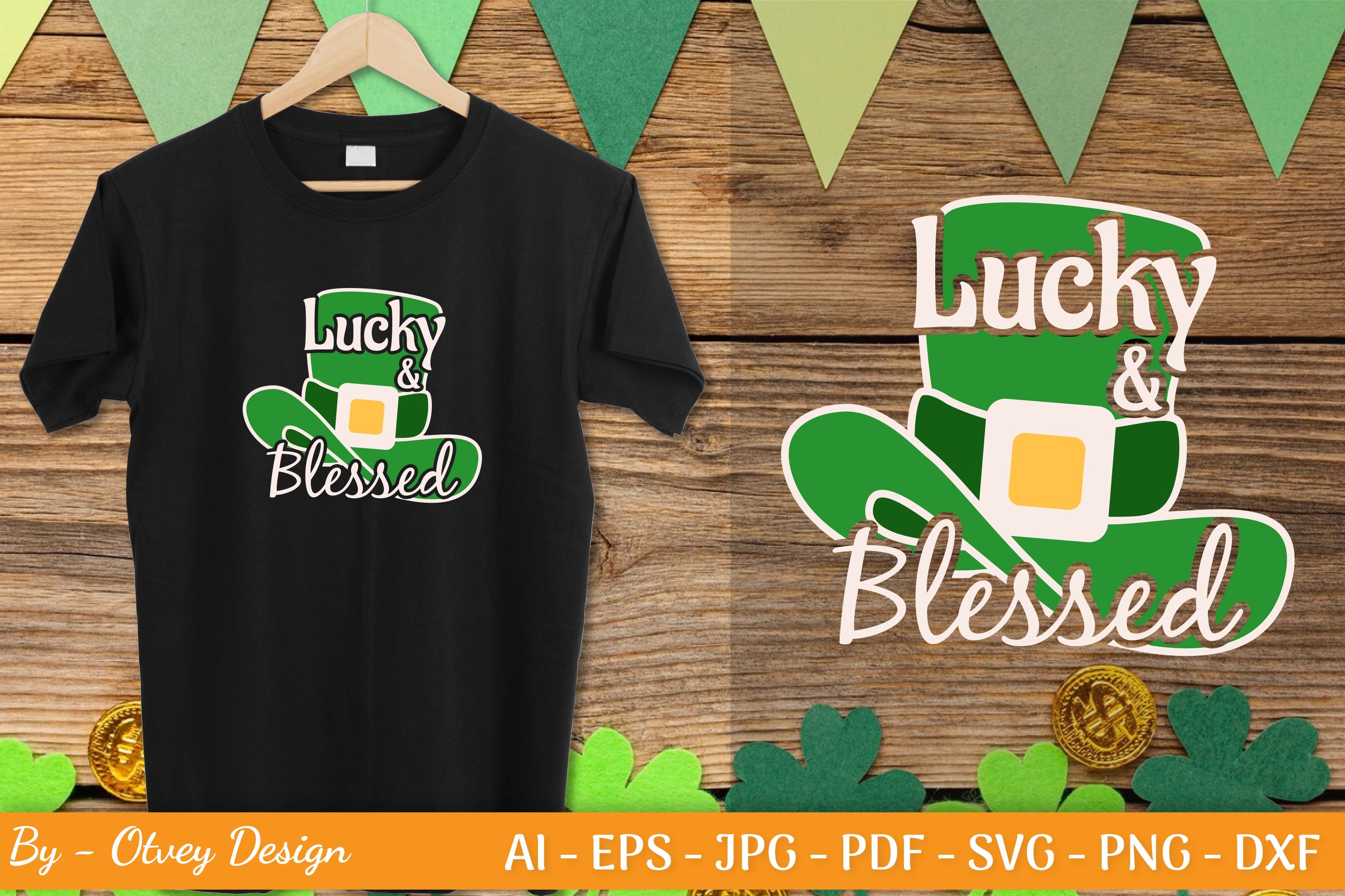 St Patrick's Day Typography SVG Bundle 12 - CraftNest - Digital Crafting and Art