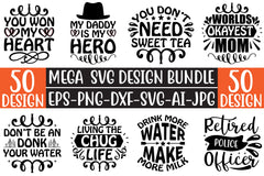 Mega SVG Bundle 6 - CraftNest - Digital Crafting and Art