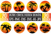 Retro Circle SVG Bundle