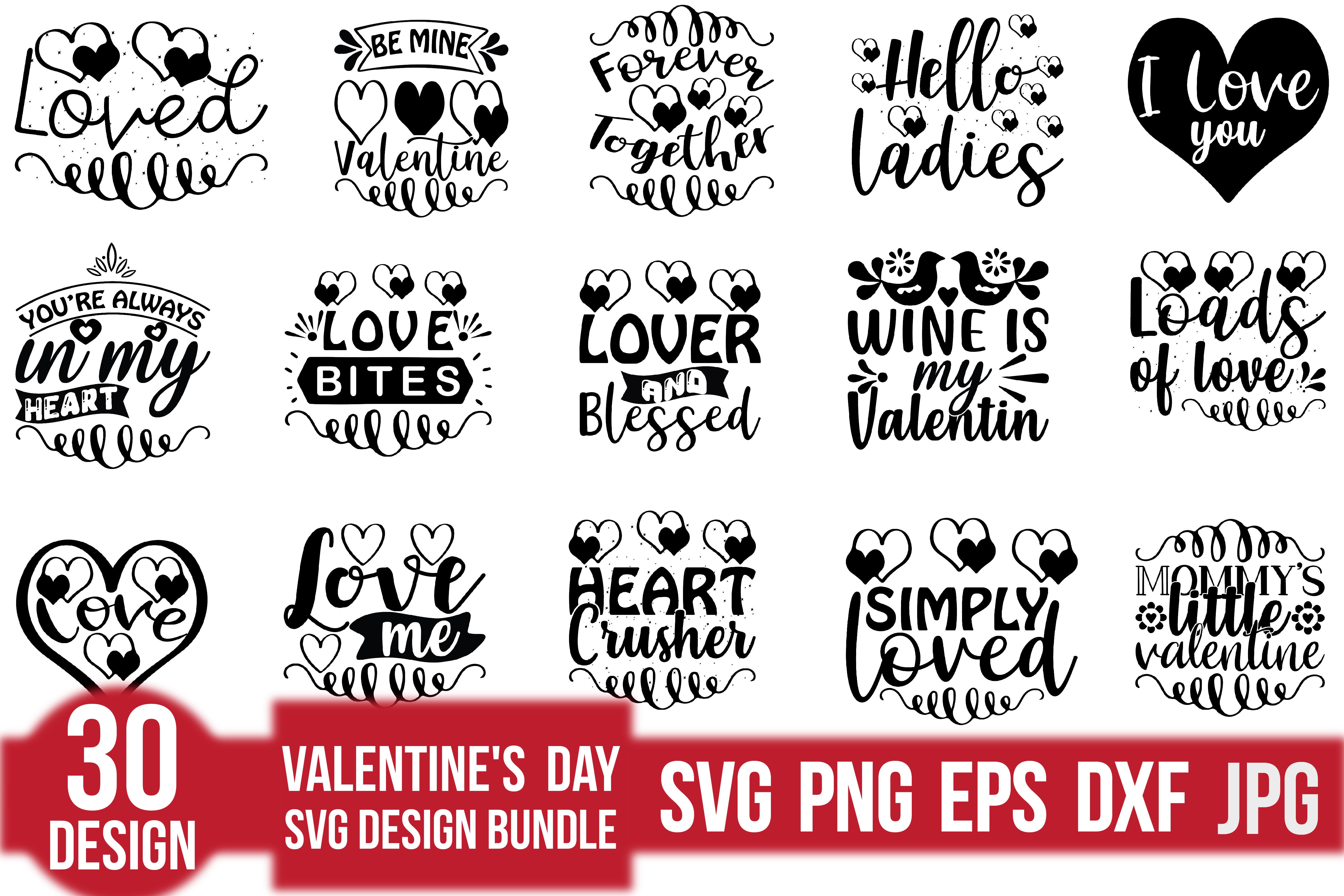 Valentine's Day SVG Bundle 19