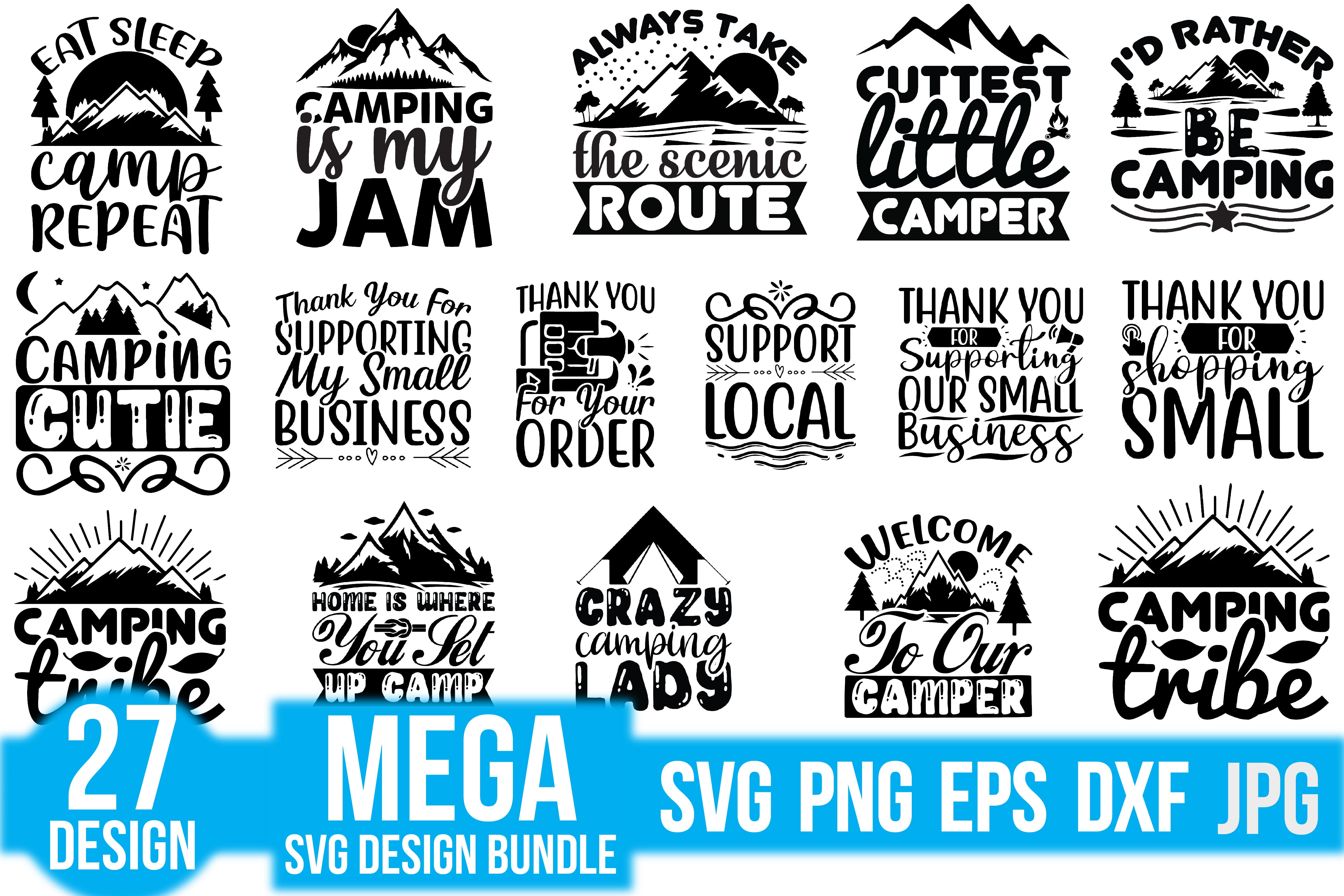 Camping SVG Bundle 9