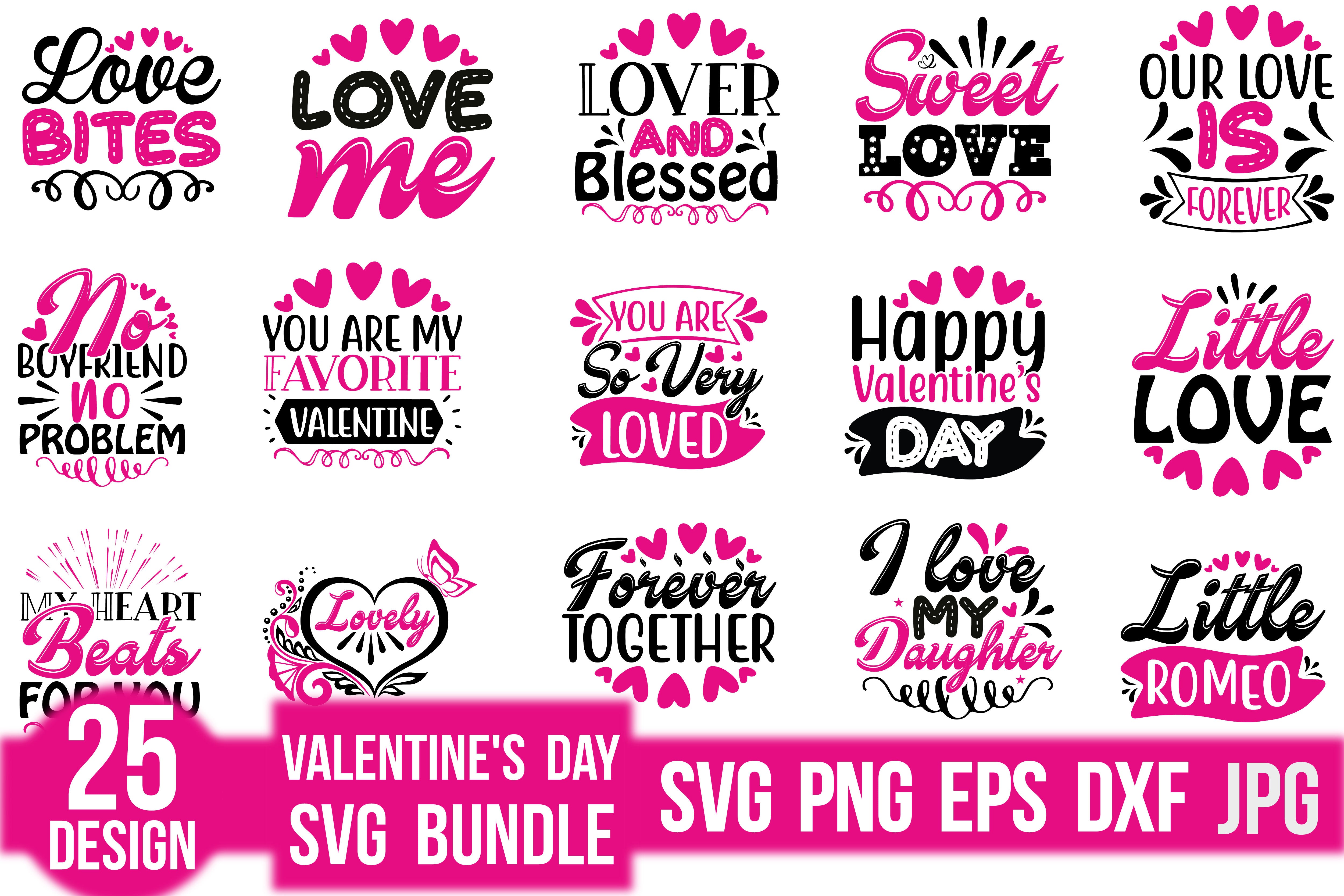 Valentine's Day SVG Bundle 23