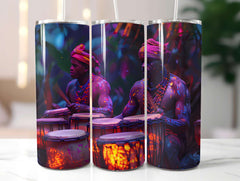 Safari Summer 3 Tumbler Wrap - CraftNest - Digital Crafting and Art
