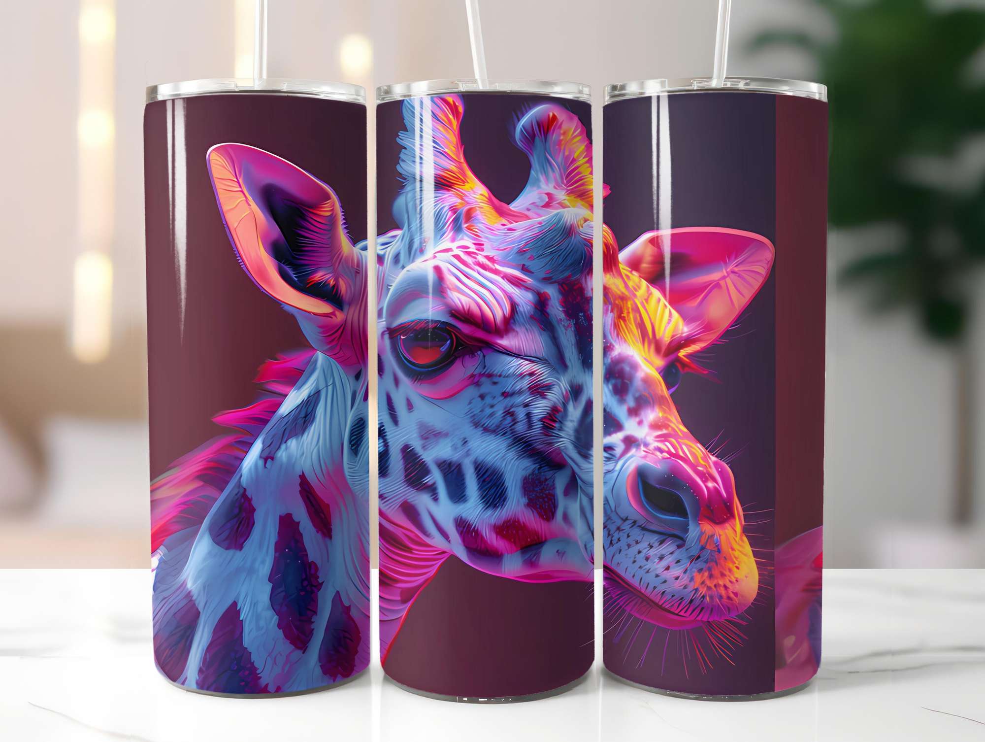 Safari Summer 3 Tumbler Wrap - CraftNest - Digital Crafting and Art