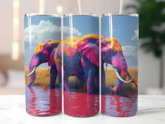 Safari Summer 3 Tumbler Wrap - CraftNest - Digital Crafting and Art