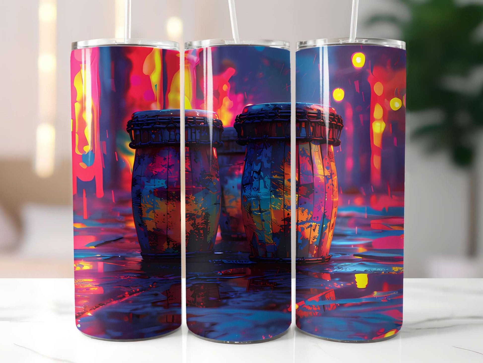 Safari Summer 3 Tumbler Wrap - CraftNest - Digital Crafting and Art