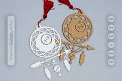 Sagittarius Dream Catcher Set SVG Bundle - CraftNest - Digital Crafting and Art