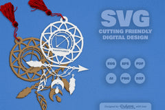 Sagittarius Dream Catcher SVG Bundle Set - CraftNest - Digital Crafting and Art