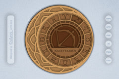 Sagittarius Zodiac Laser Cut SVG Bundle - CraftNest - Digital Crafting and Art